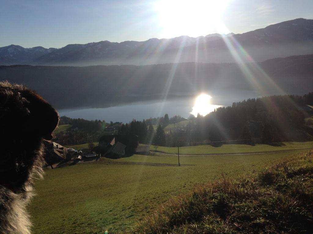 Ruhige Wohnung Mit Schoenem Eigengarten In Seeboden Am Millstaettersee Exterior photo